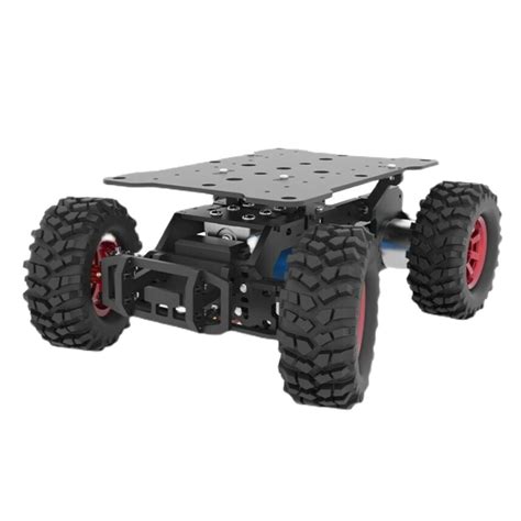 non-metal 4 wheel chassis off road powered platform 25 scale|4 & 6 Wheel Robots .